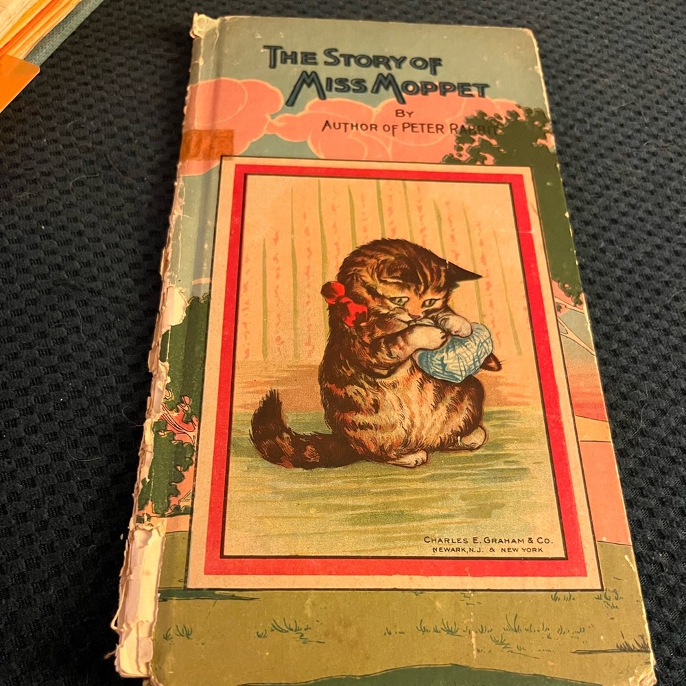 The Story of Miss Moppet Illustrated Children's Book